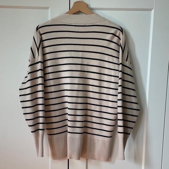 Primark Beige and Black Striped Cardigan - Picture 4 of 4